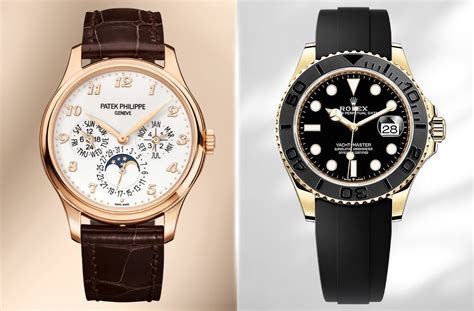 rolex vs patek philippe watch